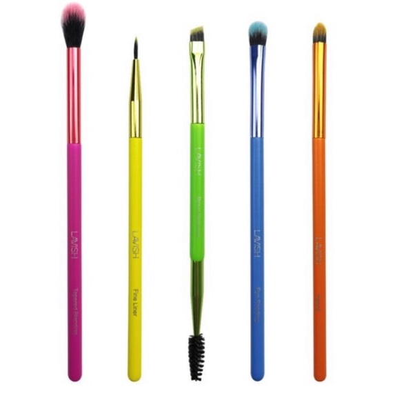 🍄3/$30🍄 Lavish Neon Makeup Brush Set Collection